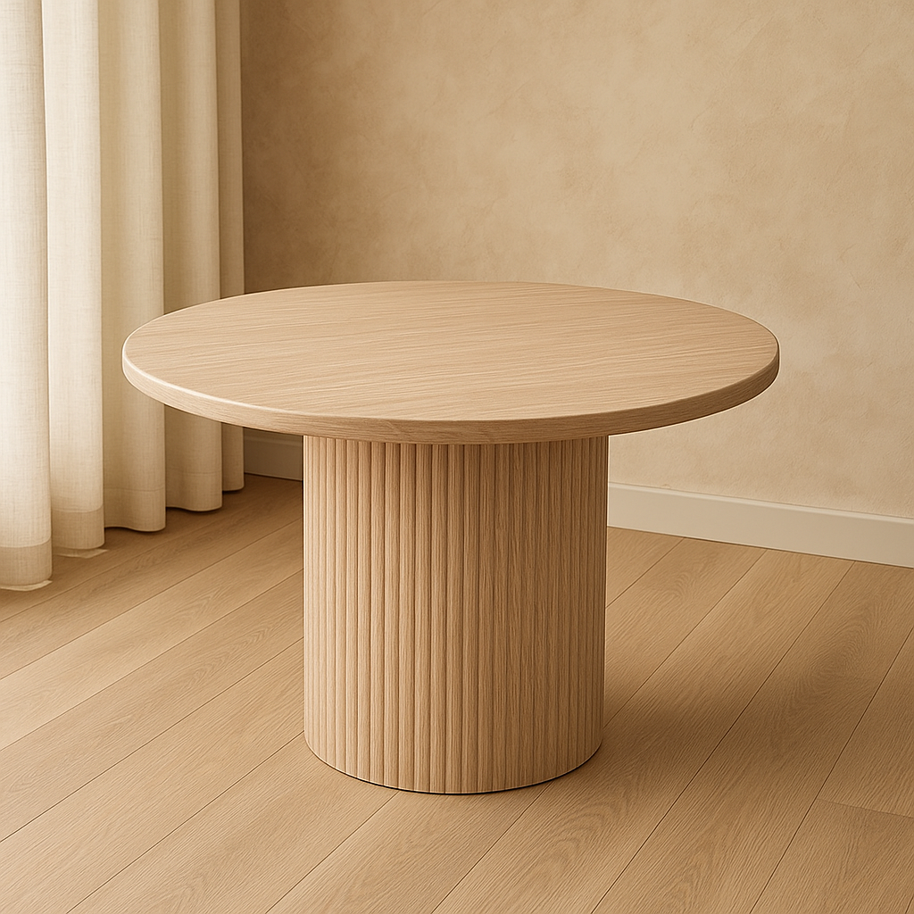 FLINTSTONE DINNING TABLE MARBLE TOP 130 Ø