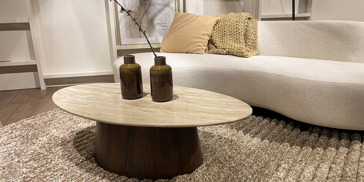 Valentino Oval Table - 120cm