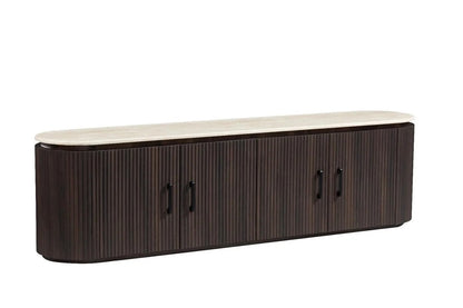 Kimberly Brown Flintsone TV Stand - 200x40x55