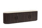 Kimberly Brown Flintsone TV Stand - 200x40x55