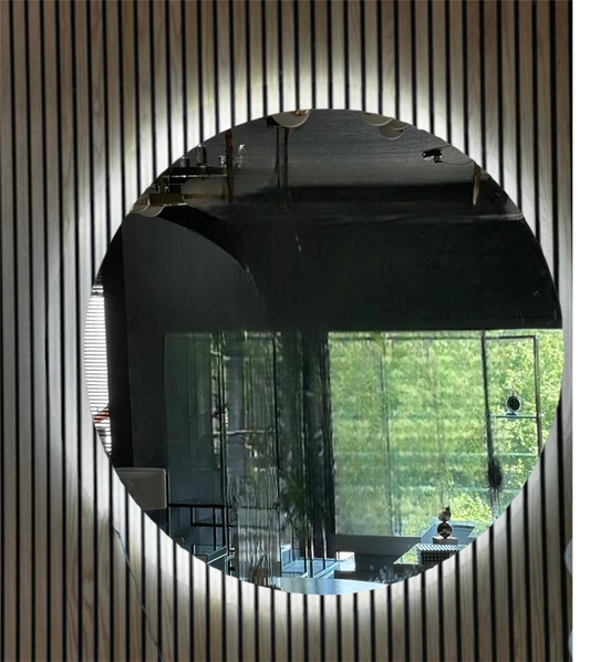 Mirror with Light - Clear Line
